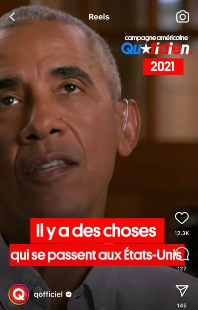 Sous-titres dynamiques interview Obama